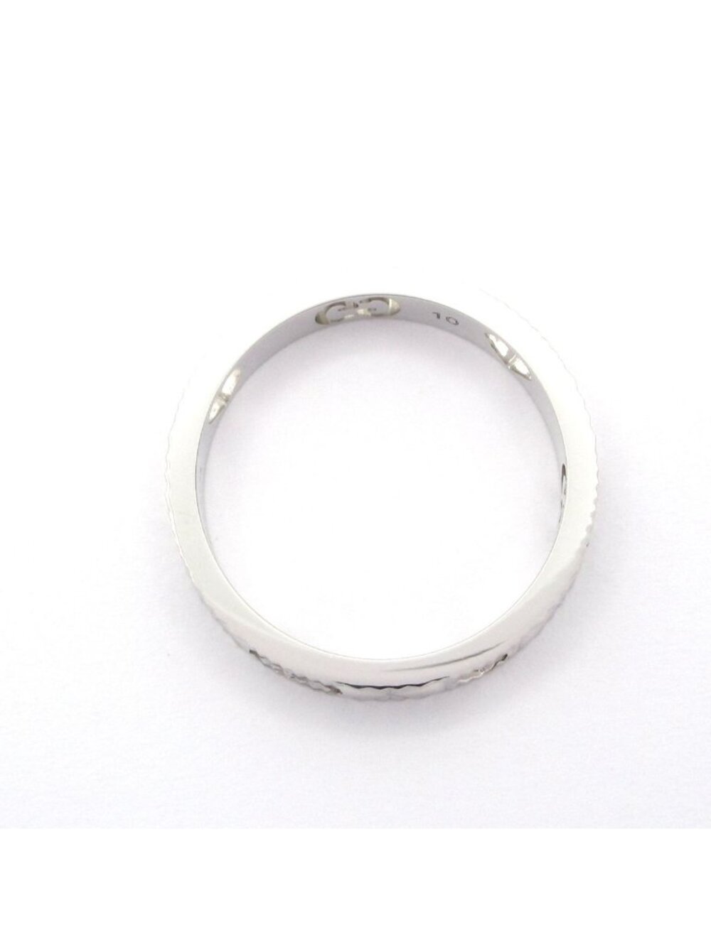 ★SOLD★ Gucci Ring Icon 18k White Gold - Picture 5 of 9